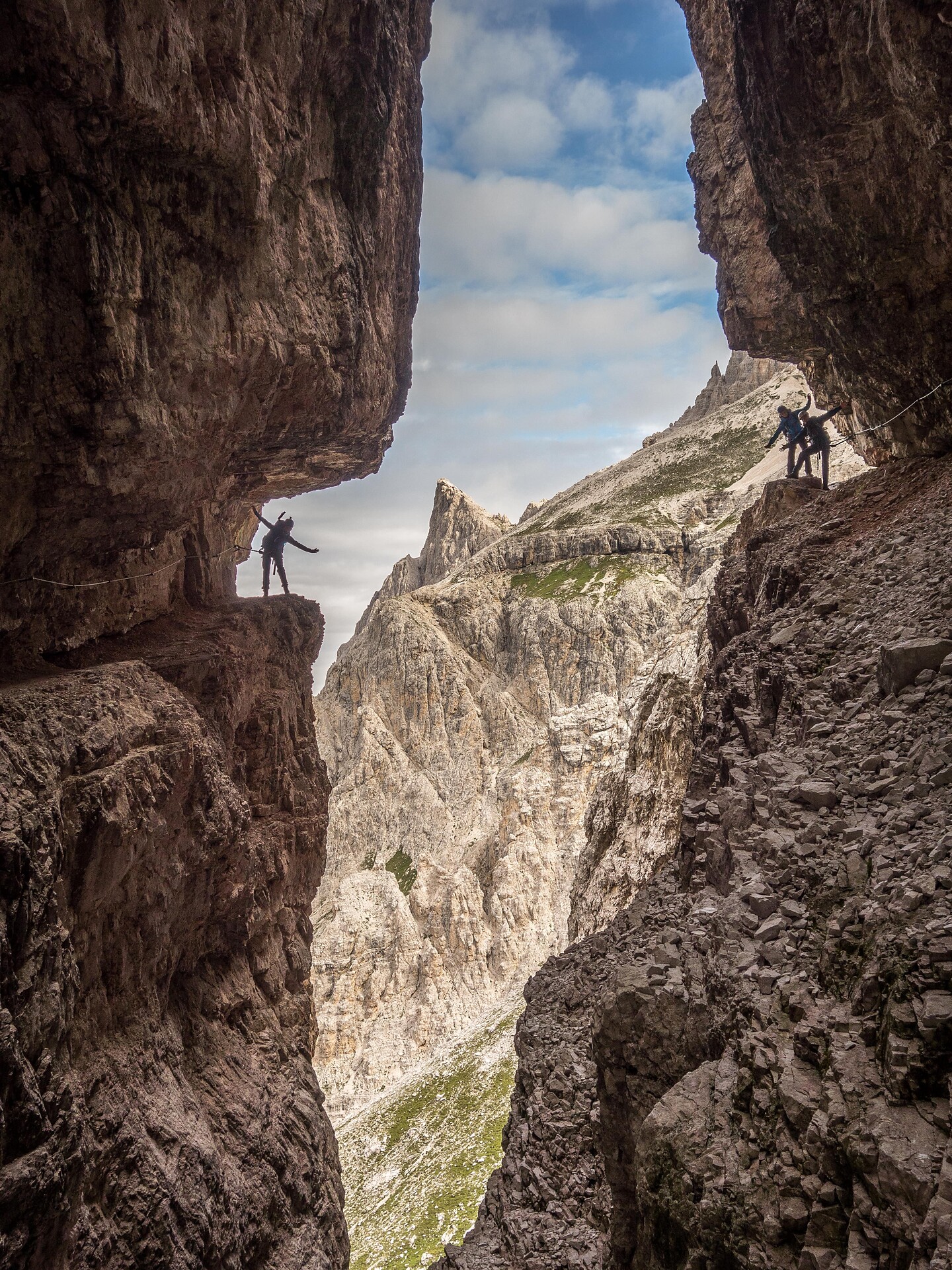 Via ferrata: Strada degli Alpini
