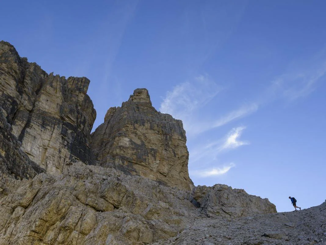 Via ferrata: Dolomites without borders - stage 5 – RIF. PRATI DI CRODA ROSSA/RIF. RUDI-HÜTTE - RIF. BERTI