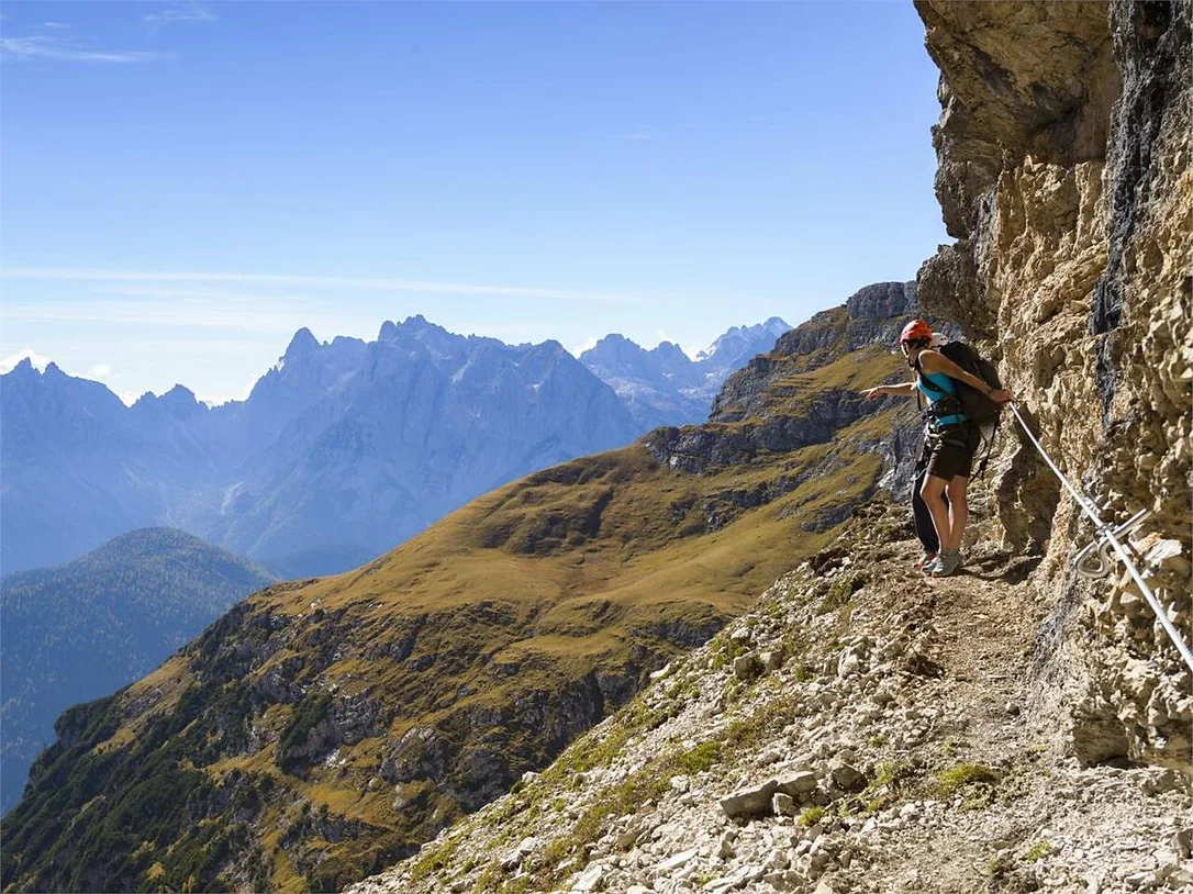 Via ferrata: Dolomiti senza confini - tappa 9 - Filmoor-Standschützenhütte - Rif. Lunelli