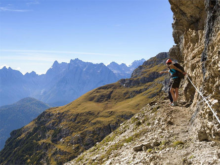 Klettersteig: Dolomiten ohne Grenzen - Etappe 9 - Filmoor-Standschützenhütte - Rif. Lunelli Sexten 1 suedtirol.info