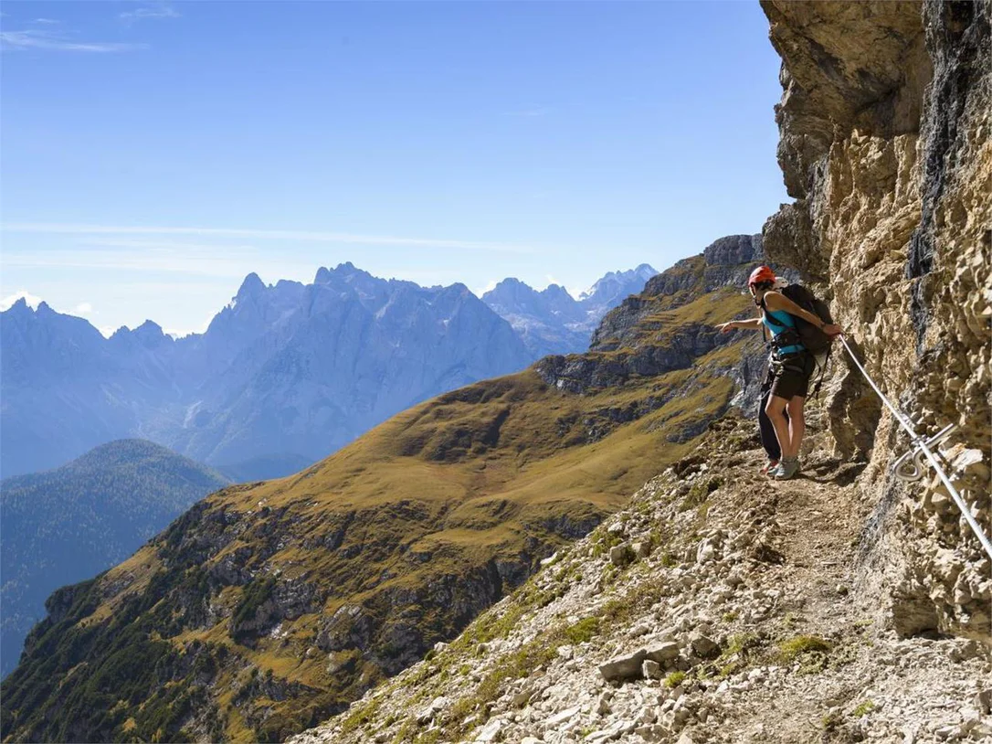 Via ferrata: Dolomites without borders - stage 9 - Filmoor-Standschützenhütte - Rif. Lunelli