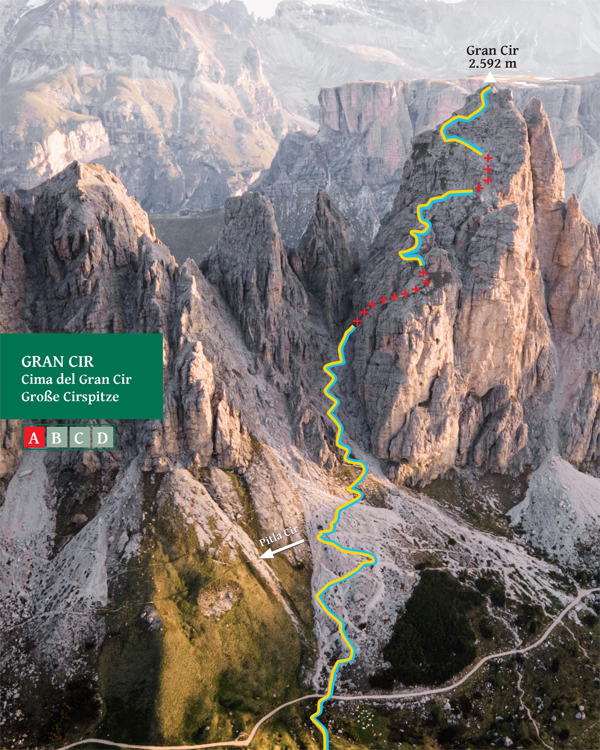 Gran Cir (Große Cirspitze) Corvara 6 suedtirol.info