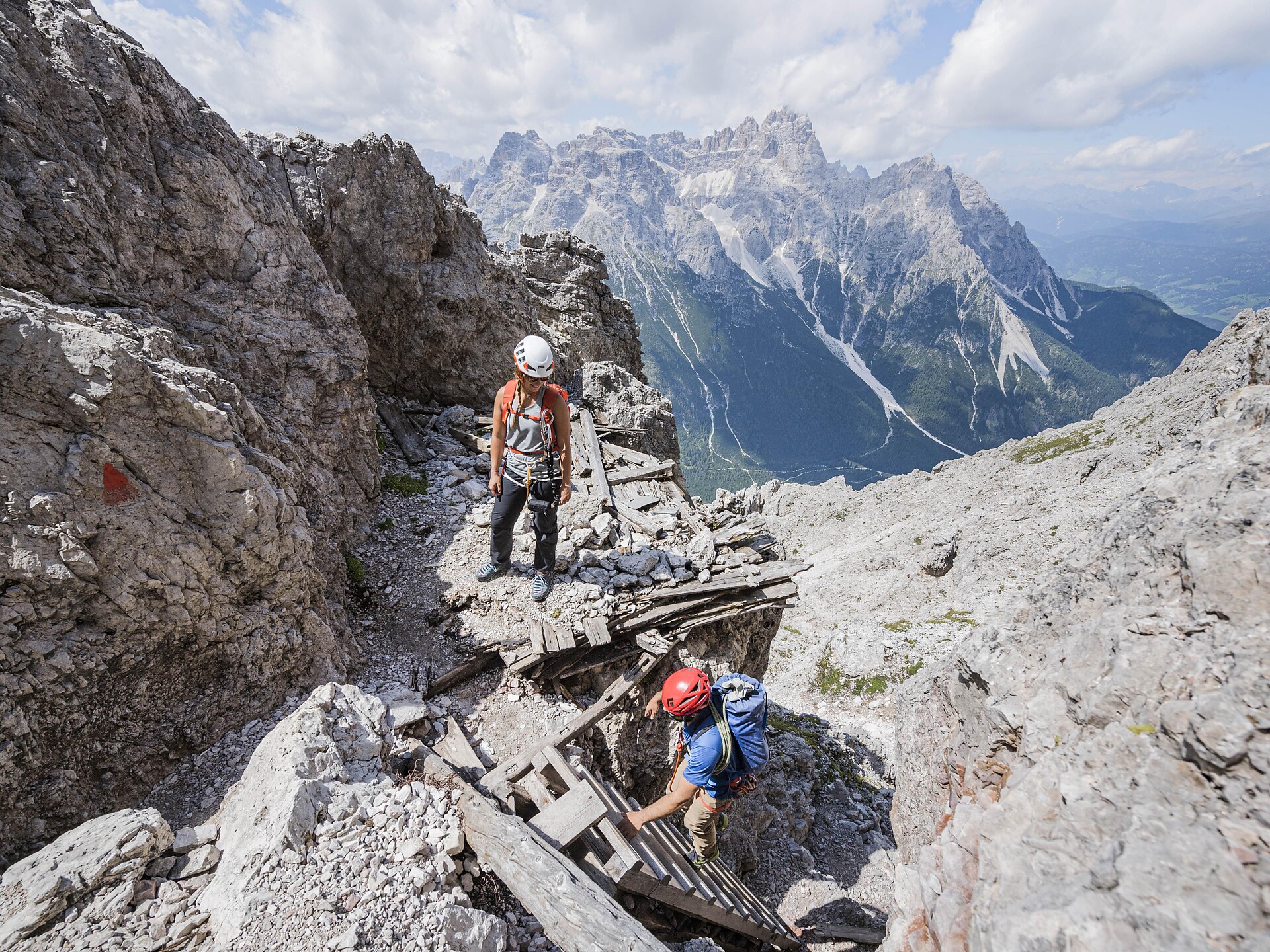 Via Ferrata: Croda Rossa - Dolomites Region 3 Zinnen - #1 - suedtirol.info