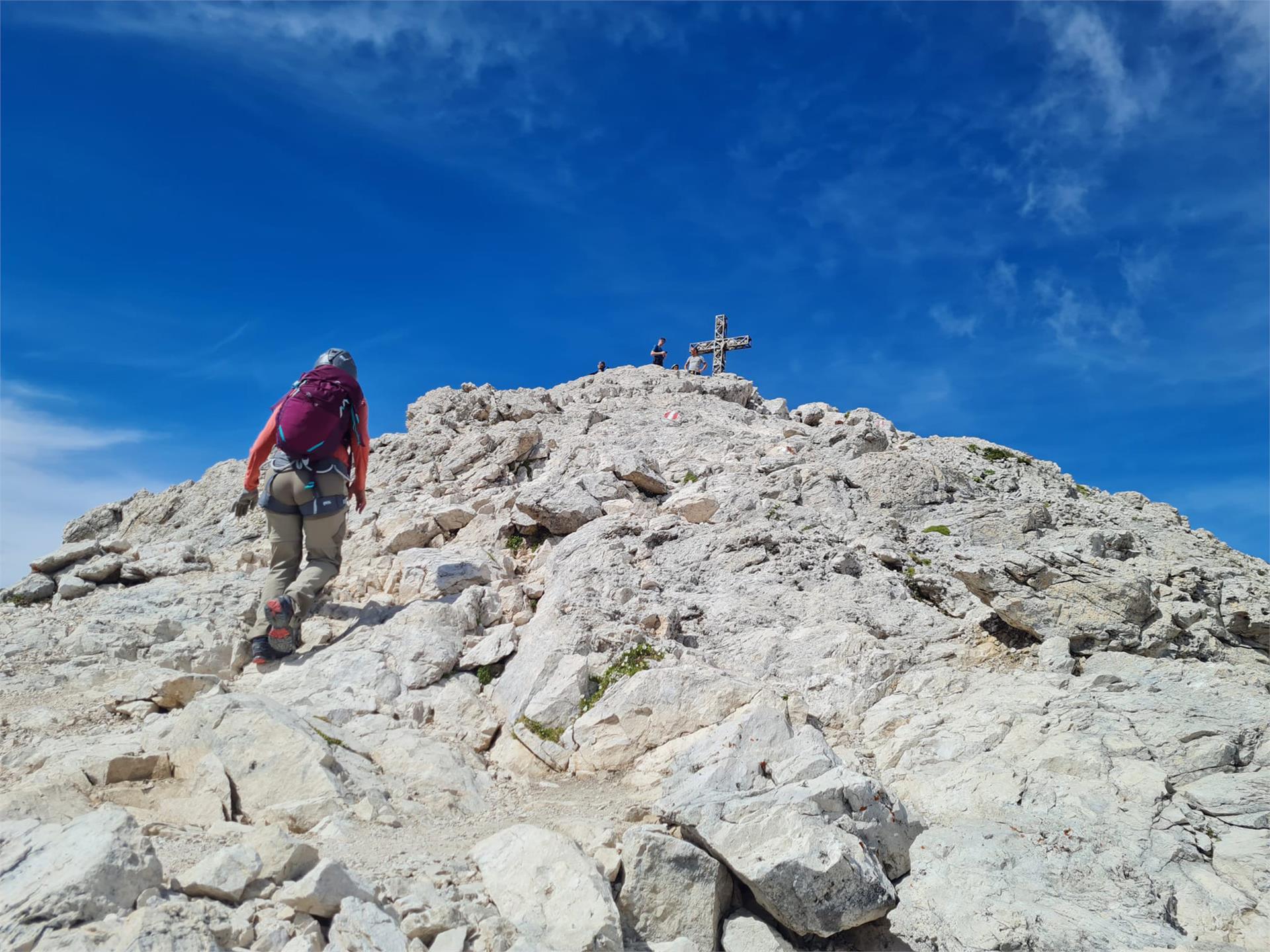 Sasplat (Oskar Schuster Steig/Plattkofel) St.Christina in Gröden 18 suedtirol.info