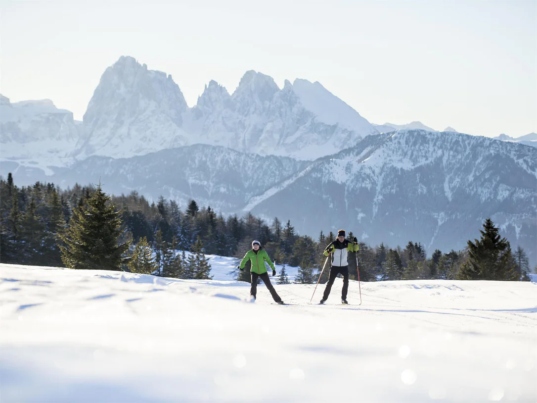Cross country ski trail - Alp of Villandro