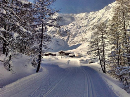 Lazinsertal Valley Cross-Country Skiing Trail Moos in Passeier/Moso in Passiria 4 suedtirol.info