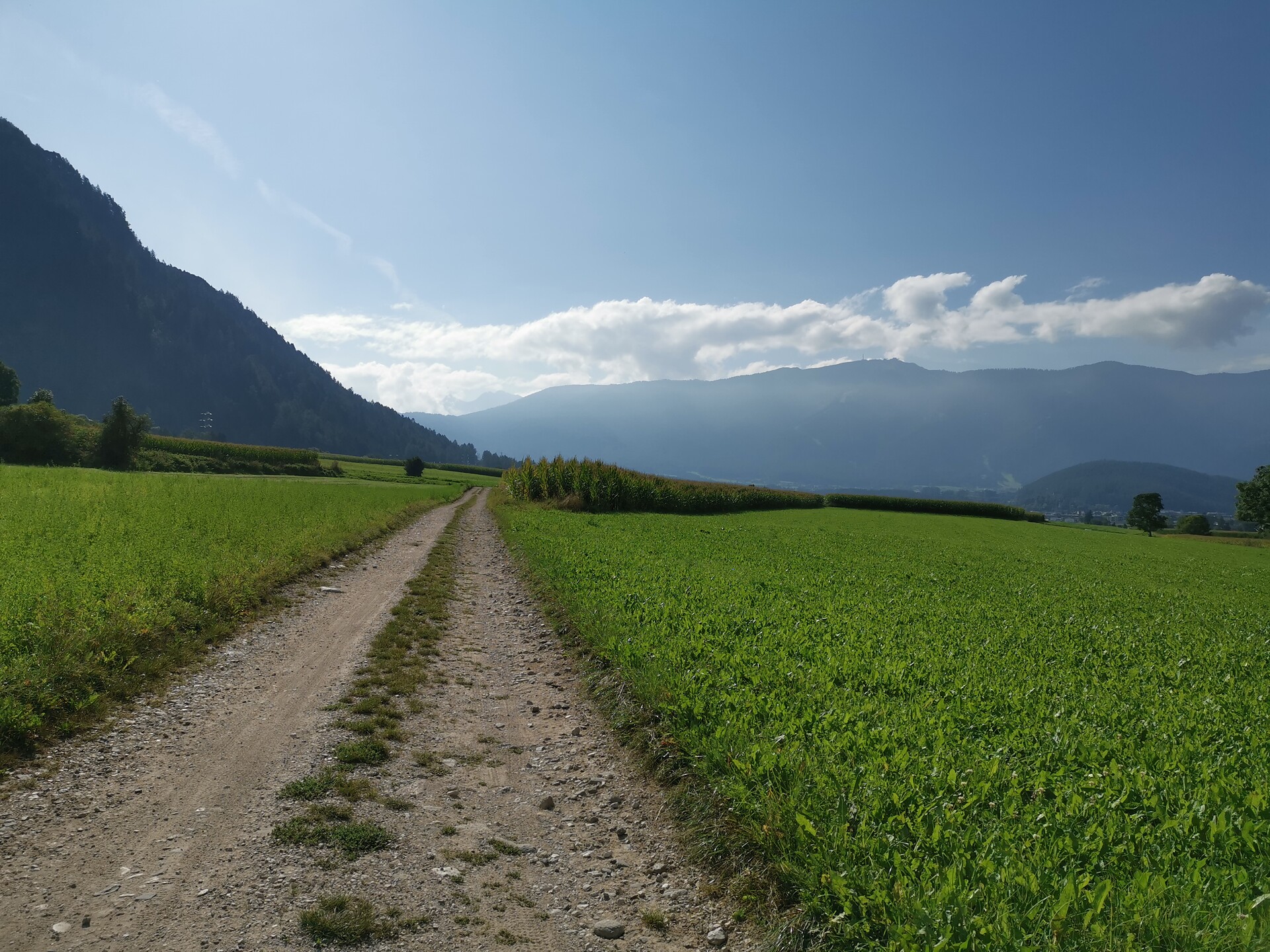 Laufstrecke Bruneck - Gais Bruneck 1 suedtirol.info