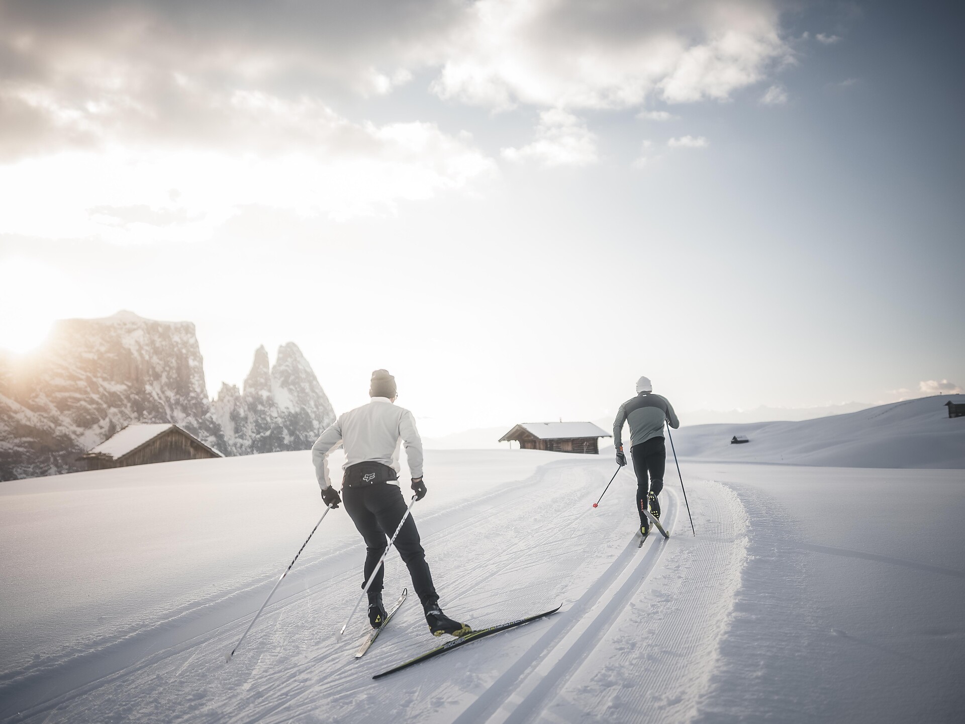 Pista da fondo Panorama  - Regione dolomitica Alpe di Siusi - #1 - suedtirol.info
