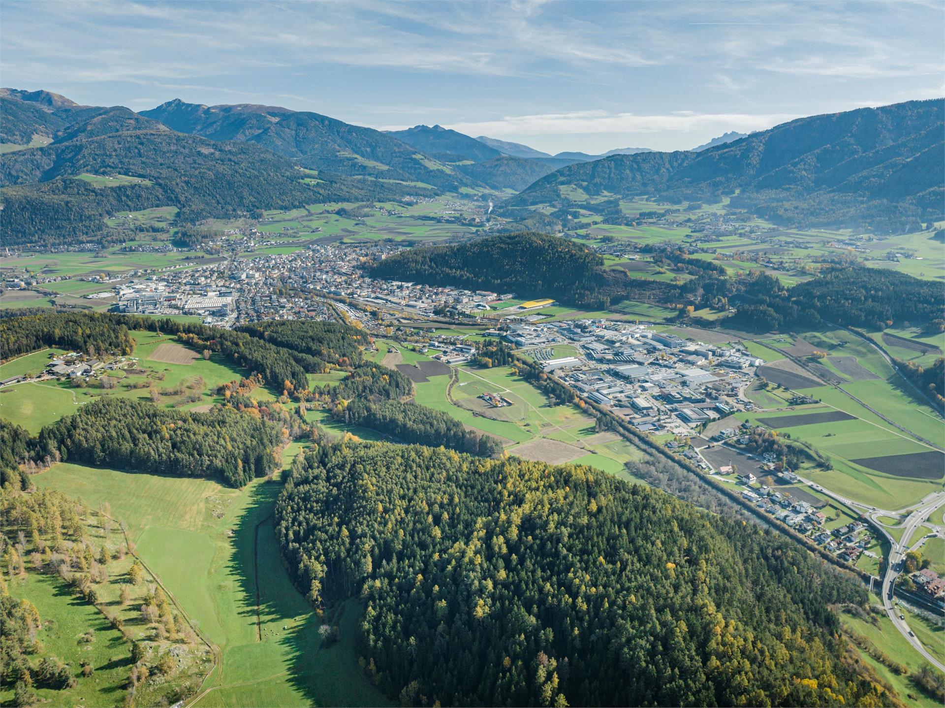 Laufstrecke Bruneck - St. Lorenzen Bruneck 1 suedtirol.info