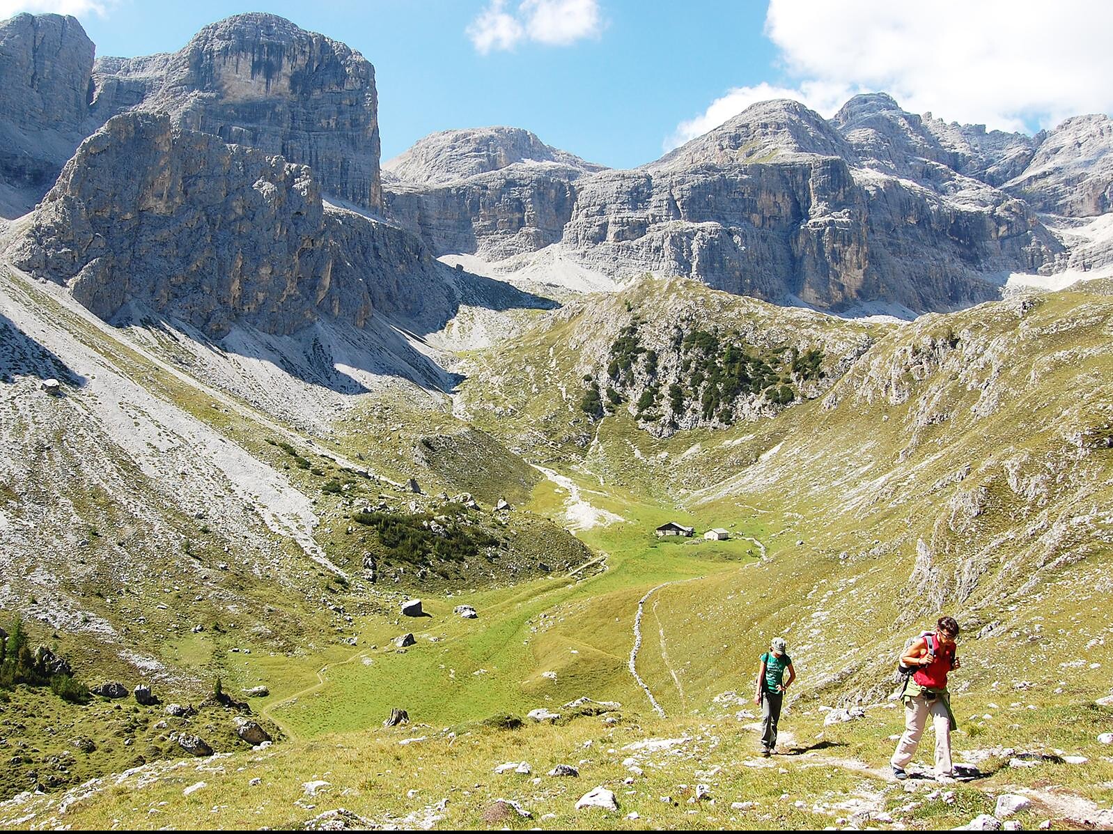 Lungiarü - Muntcörta - Antersasc - Crëp dales 12 Al Plan/San Vigilio 1 suedtirol.info