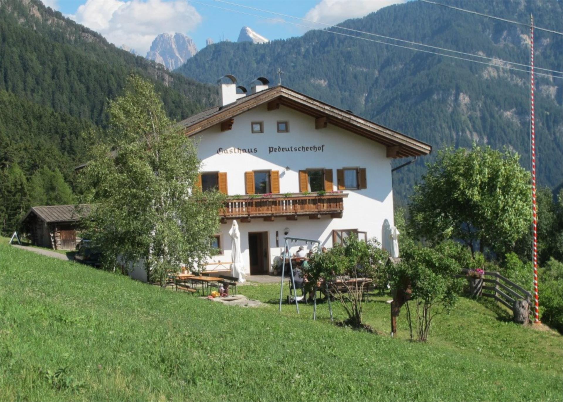 Laion-Noflatsch-Pedrutsch-sentiero della posta-Mitterweg-Laion Lajen/Laion 1 suedtirol.info