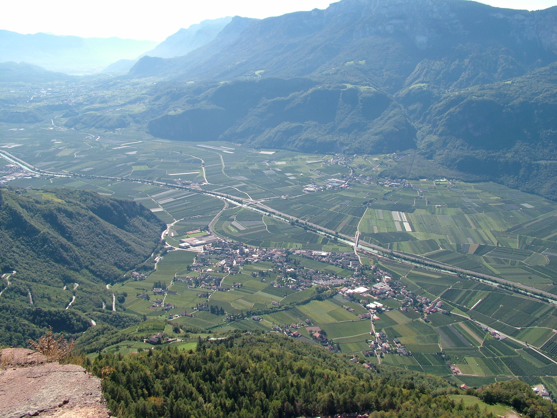 View into the valley