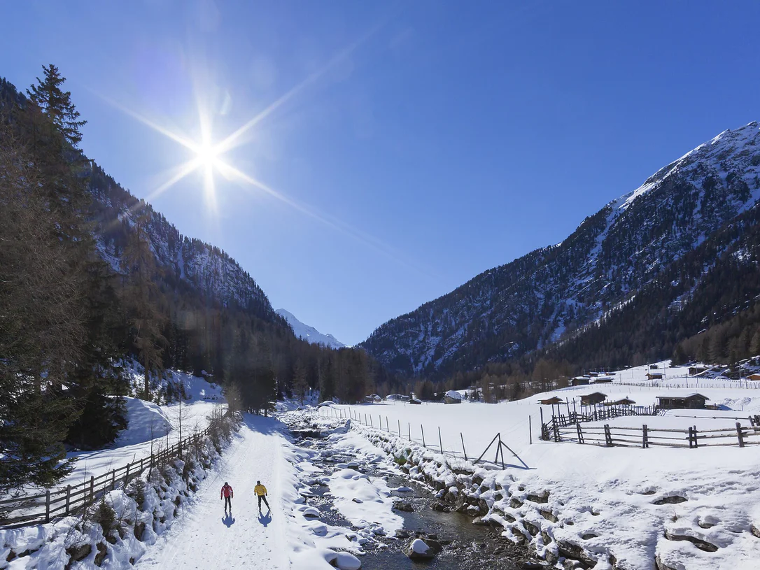 Val Martello - cross-country ski run biathlon center "Grogg"
