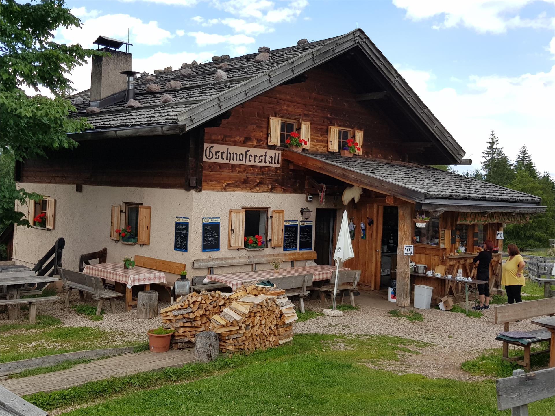 Malga Gschnoferstall, Meltina Meltina 1 suedtirol.info