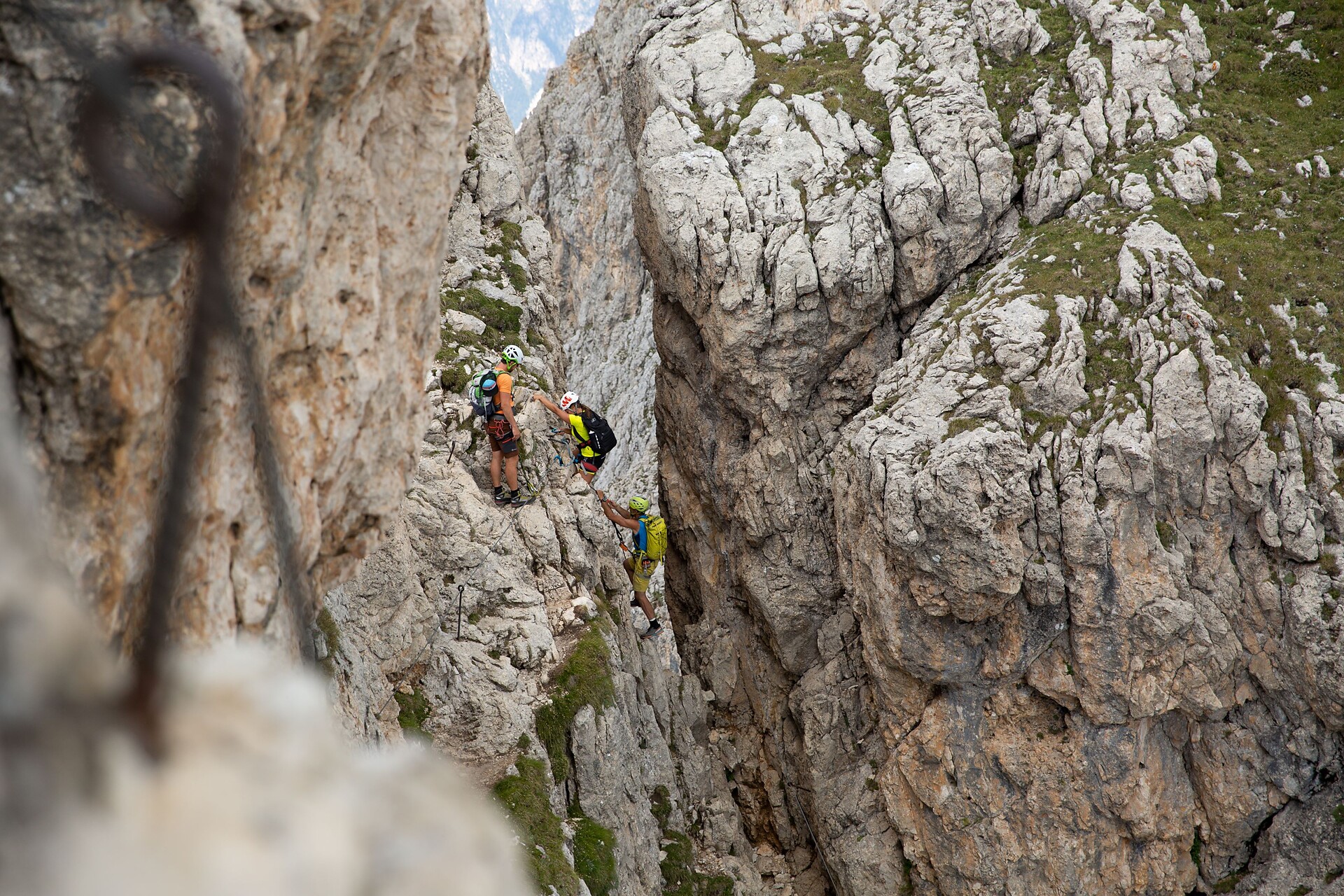 Via Ferrata Masarè Welschnofen/Nova Levante 3 suedtirol.info