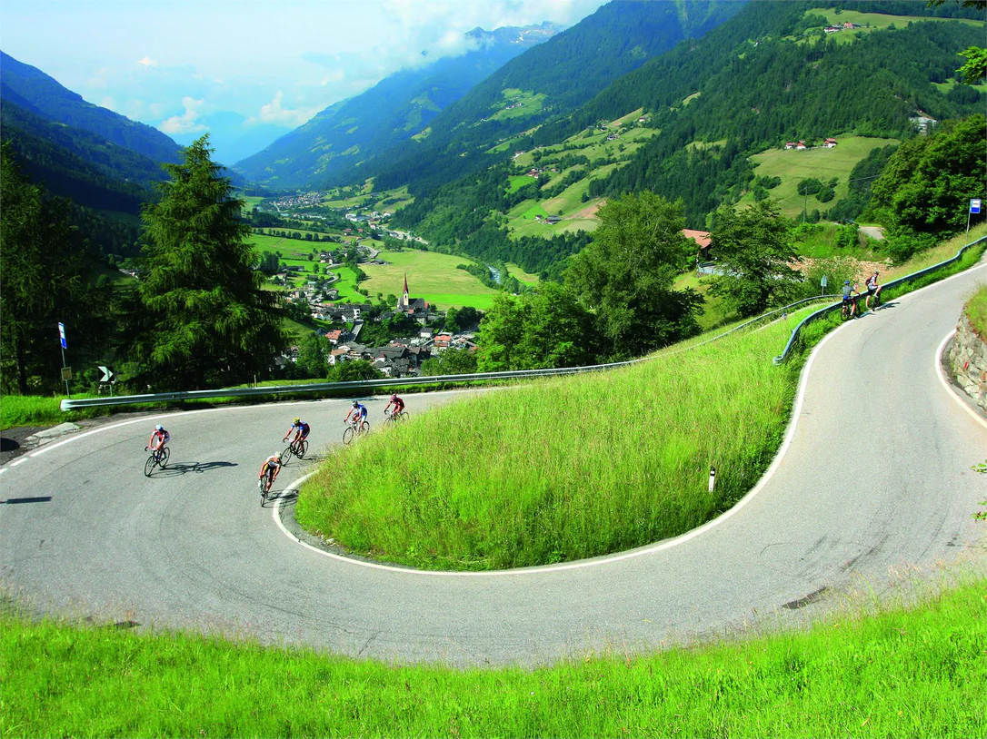 Itinerario ciclistico al Passo di Monte Giovo