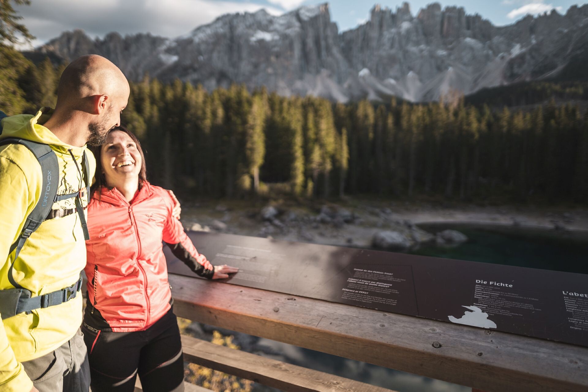 Middle circular route at Lake Carezza - Dolomites Region Eggental - #3 - suedtirol.info