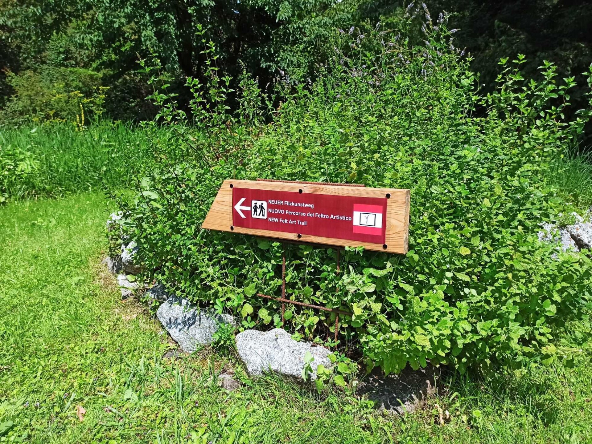 NEW International Felt Art Trail in Tesimo