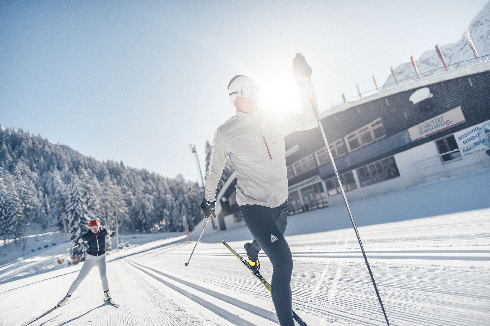 13 Nordic Arena  -  San Candido, seggiovia Baranci (bosco)  - Regione dolomitica 3 Cime - #1 - suedtirol.info
