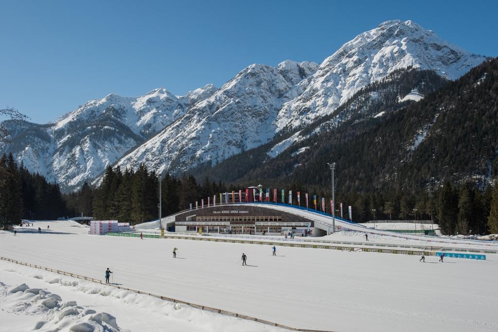25 Stadio di sci da fondo Dobbiaco in direzione Villabassa (collegamento per la Valle di Braies e Monguelfo) Dobbiaco 1 suedtirol.info