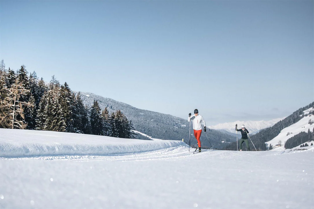 25 Villabassa - pista da fondo Pustertaler Skimarathon / da confine Dobbiaco a confine Braies