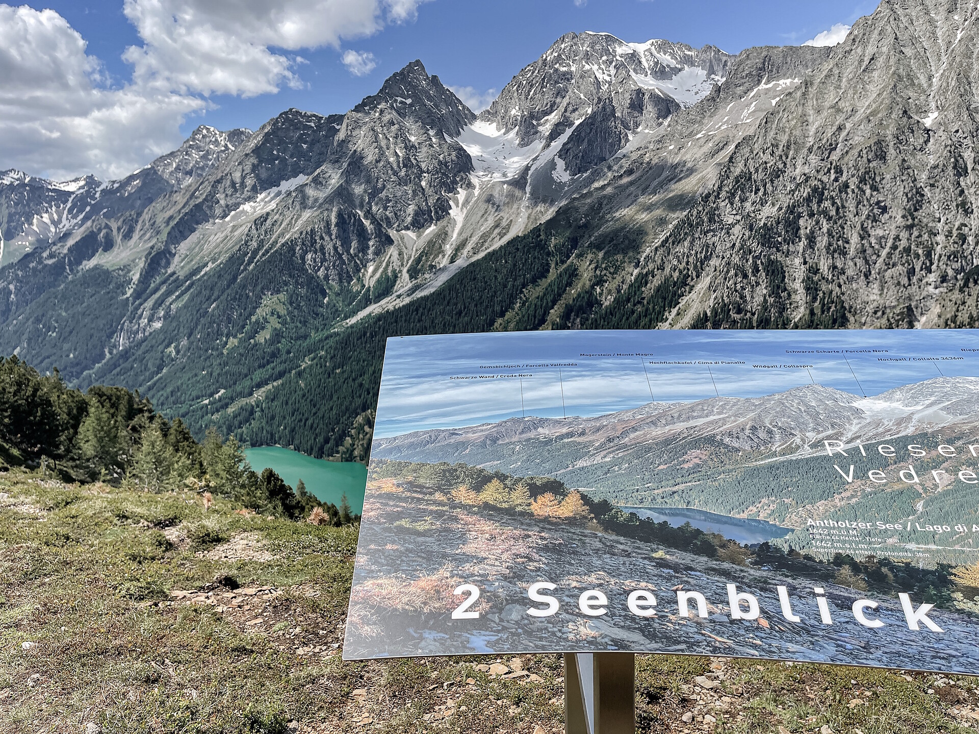 2-Seen-Blick Wanderung - Dolomitenregion Kronplatz - #6 - suedtirol.info