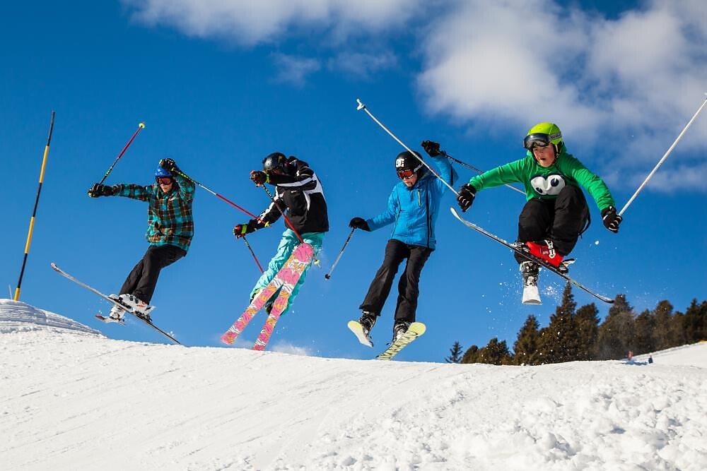 Skifahrer Rittnerhorn