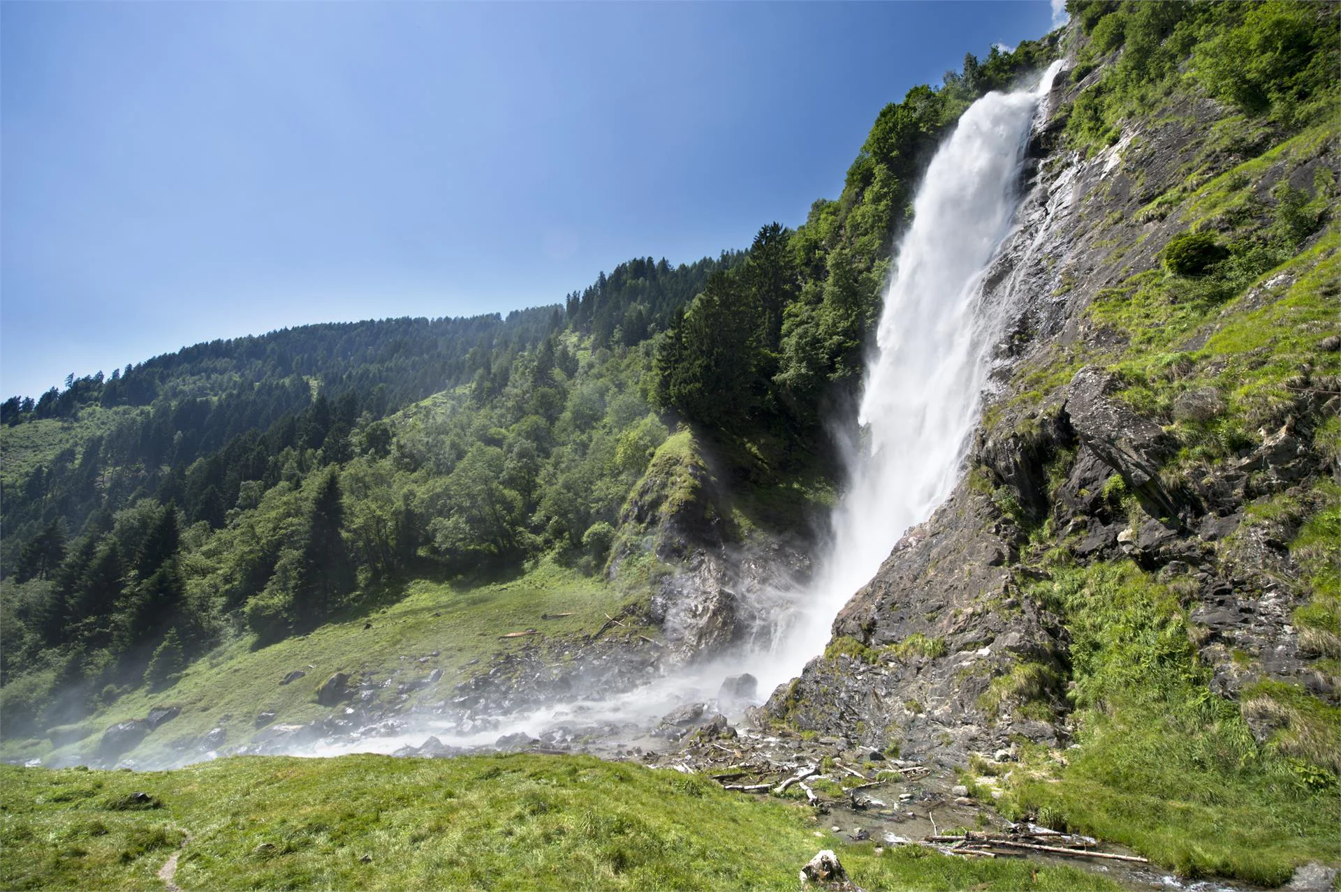 Da Lagundo alla cascata di Parcines Parcines 1 suedtirol.info