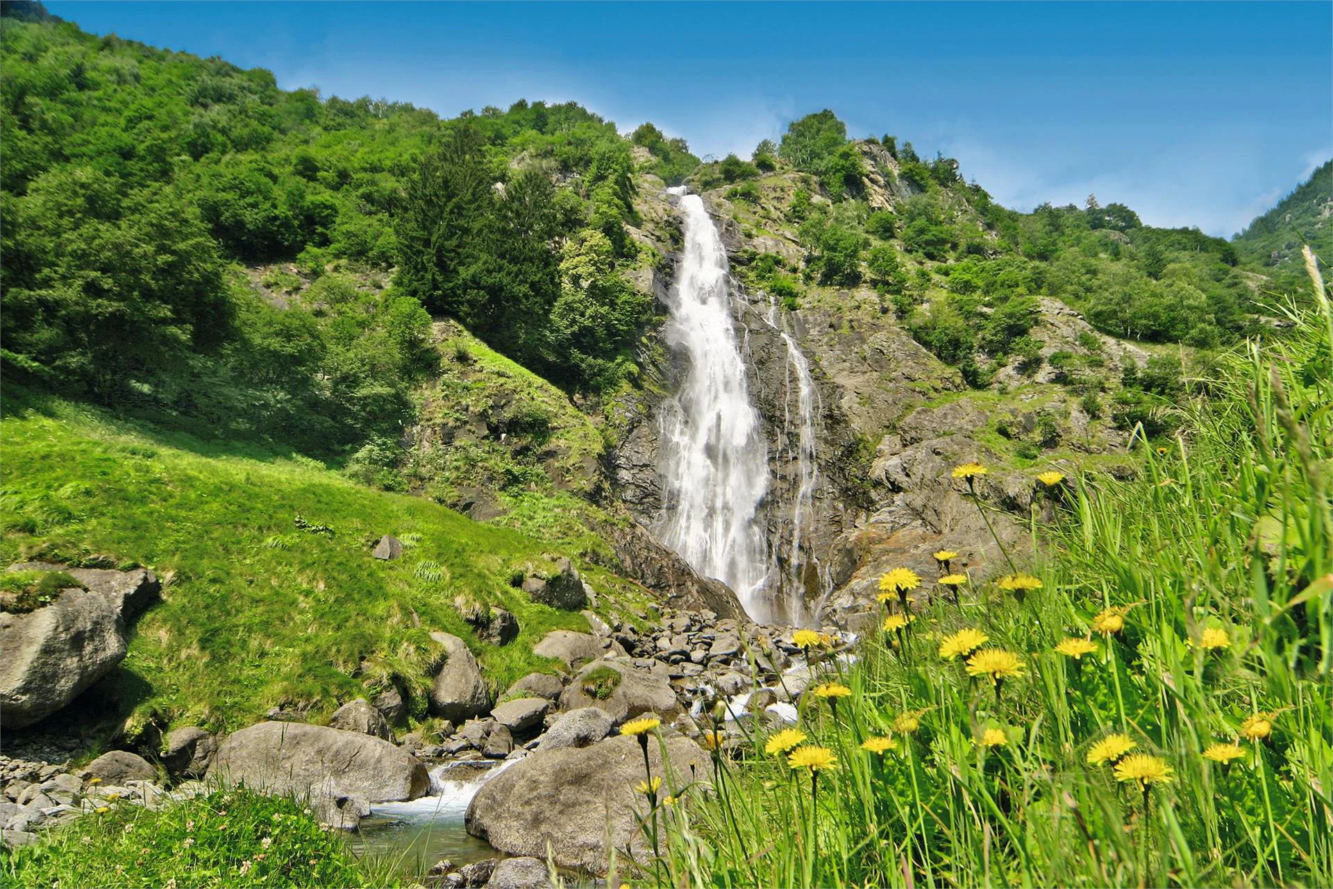 Da Lagundo alla cascata di Parcines Parcines 4 suedtirol.info