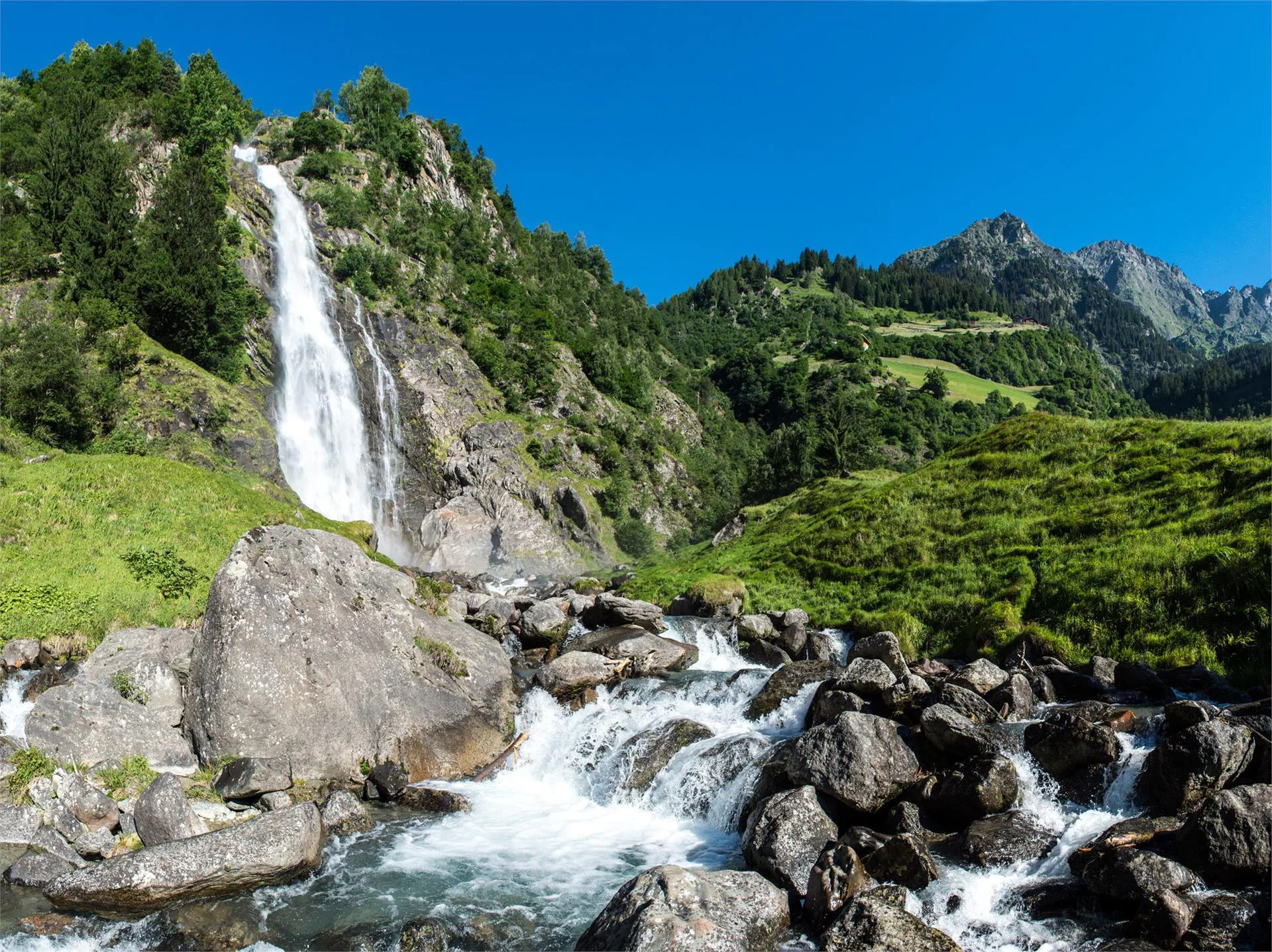 Da Lagundo alla cascata di Parcines Parcines 3 suedtirol.info