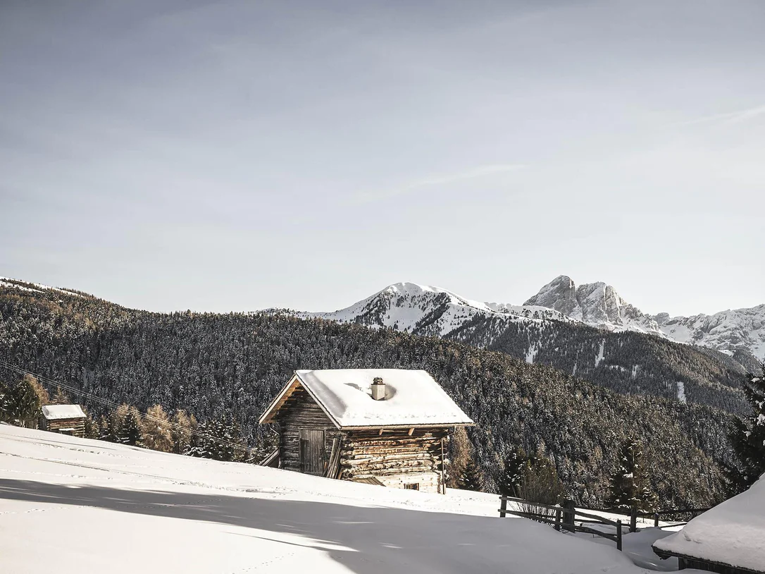 Cross-country ski trail Lüsen and Rodenecker Alps 