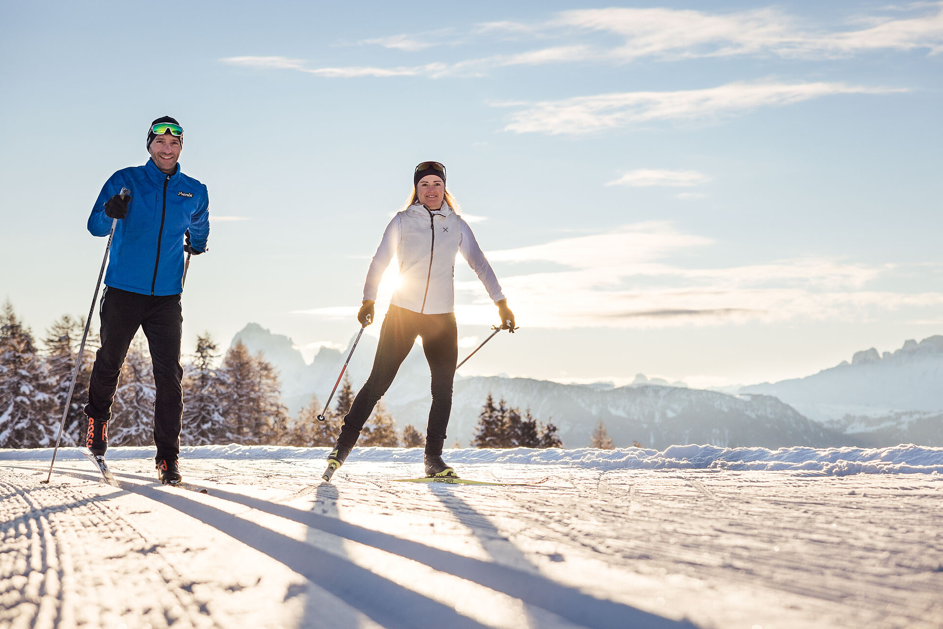 Cross country ski trail - Alp of Villandro  - Brixen/Bressanone and environs - #1 - suedtirol.info