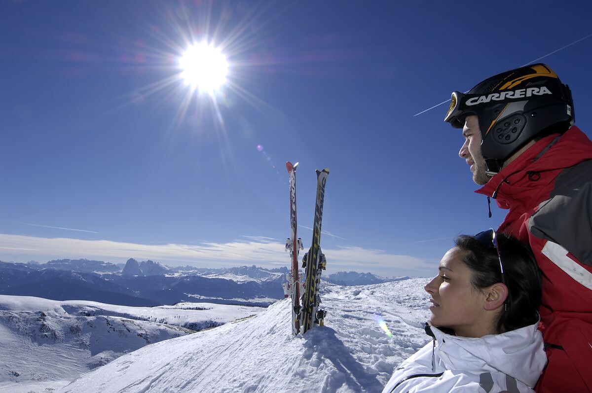Ski Area Reinswald, Val Sarentino/Sarntal Valley, Ortlerskiarena, South Tyrol
