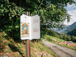 Passeirer Schildhöfeweg in Saltaus - St.Martin in Passeier - #4 - suedtirol.info