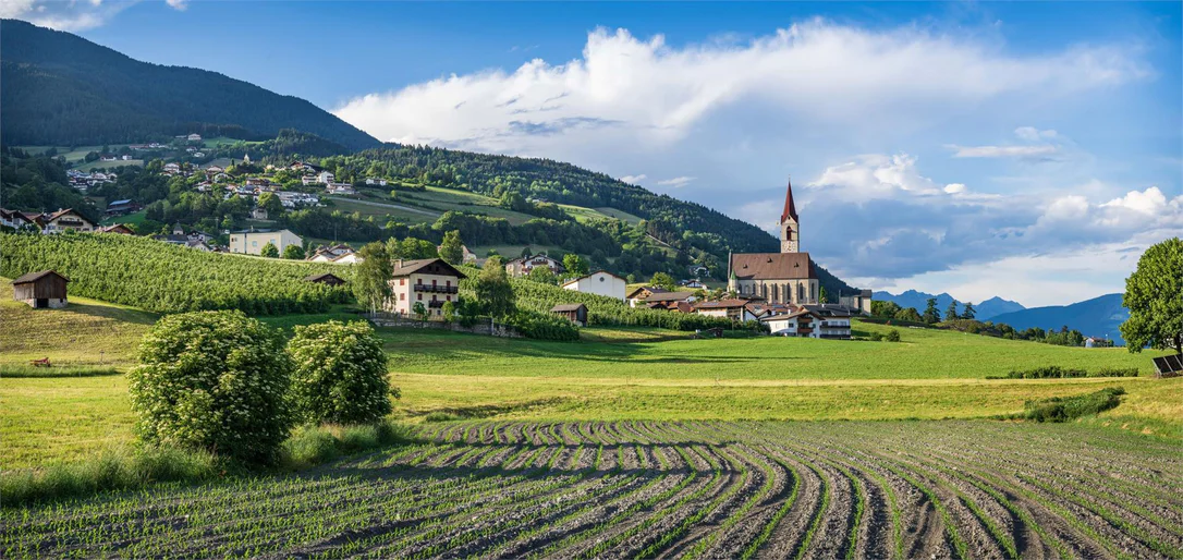 Panoramic way in Velturno/Feldthurns