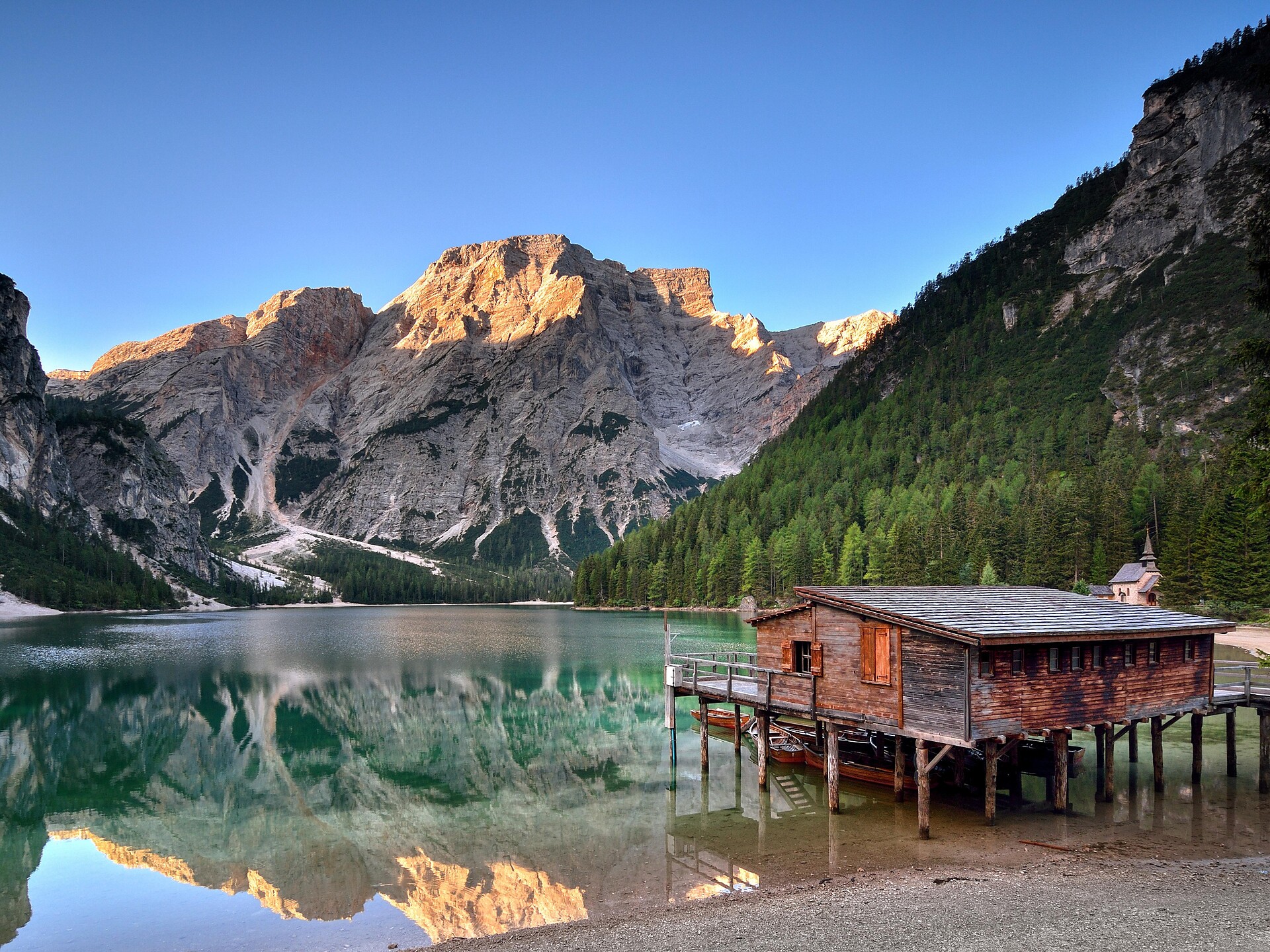 Pragser Wildsee lake - Dolomites Region 3 Zinnen - #1 - suedtirol.info
