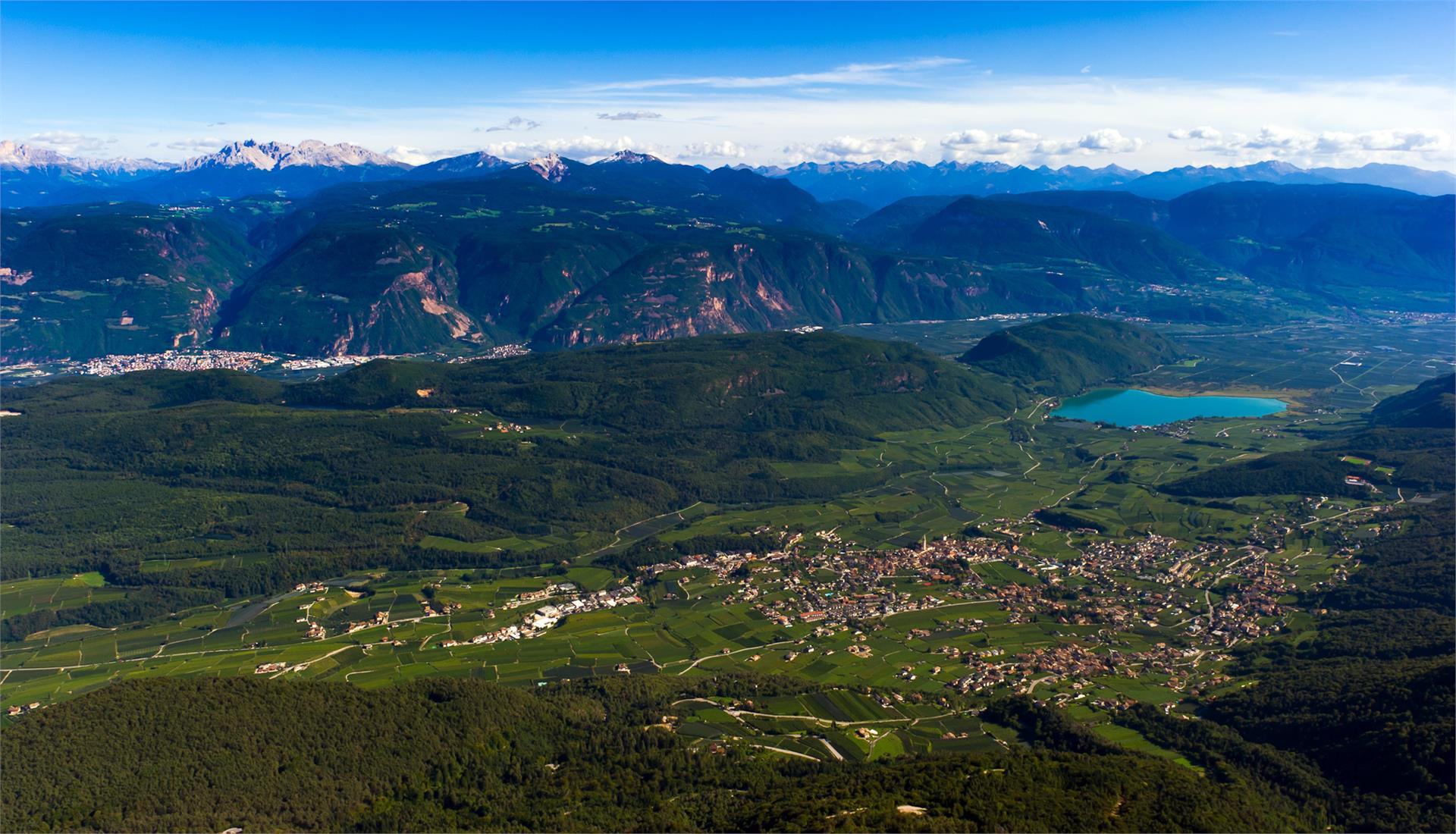 Vom Mendelpass zum Penegal Kaltern an der Weinstraße 2 suedtirol.info