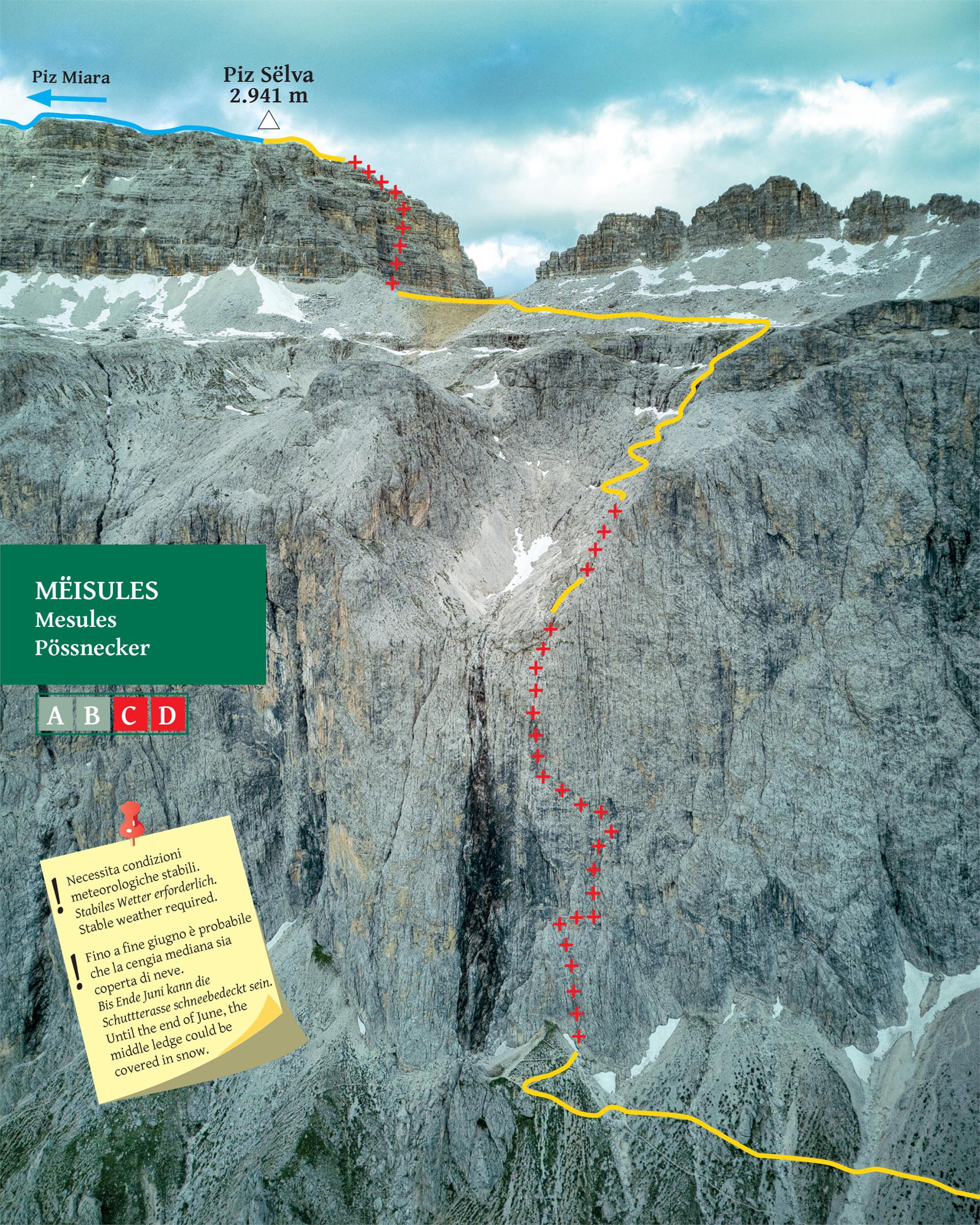 Mëisules (Pössnecker) Wolkenstein 14 suedtirol.info