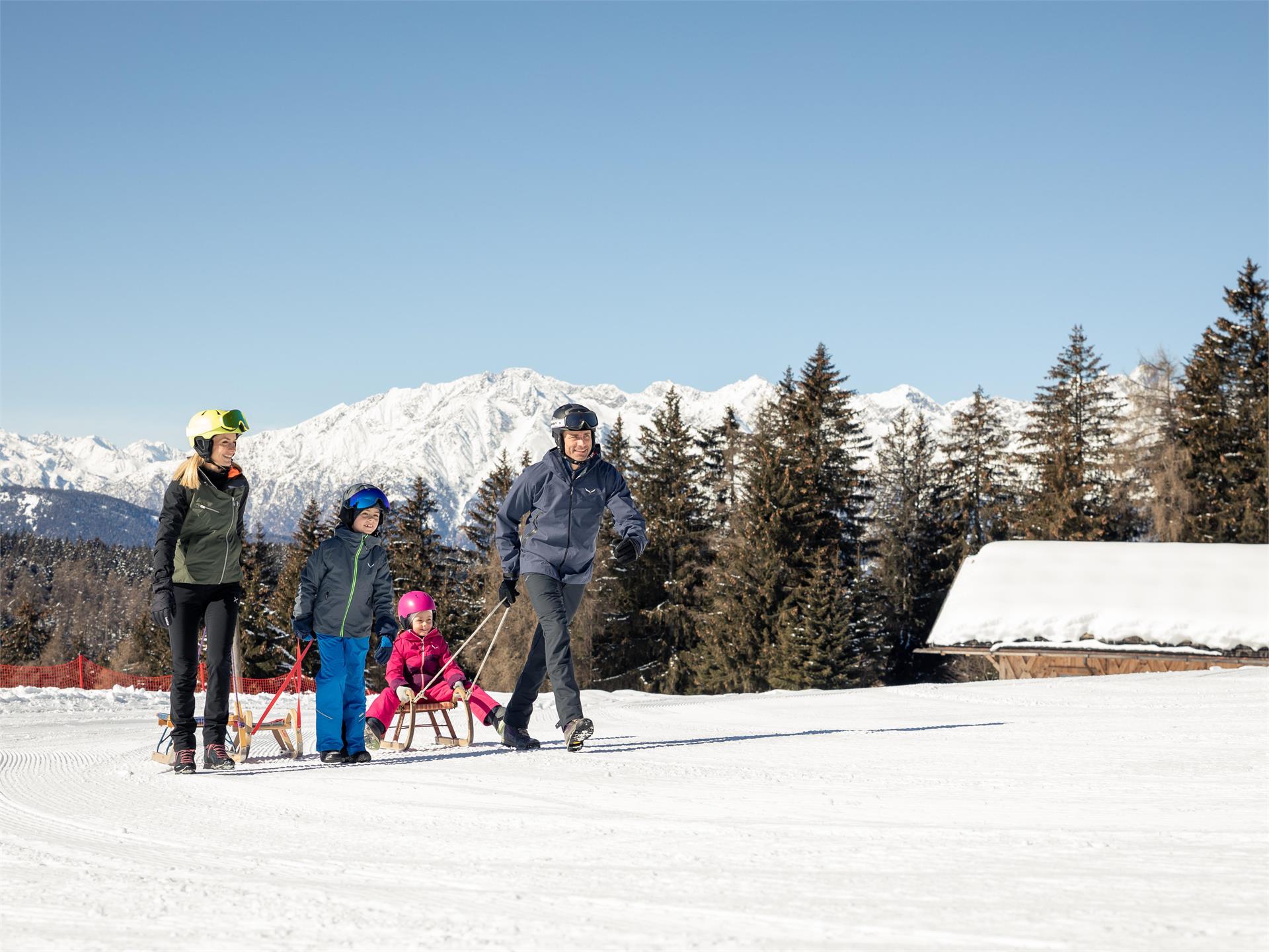 Rodelpiste Leadner Alm Vöran 1 suedtirol.info