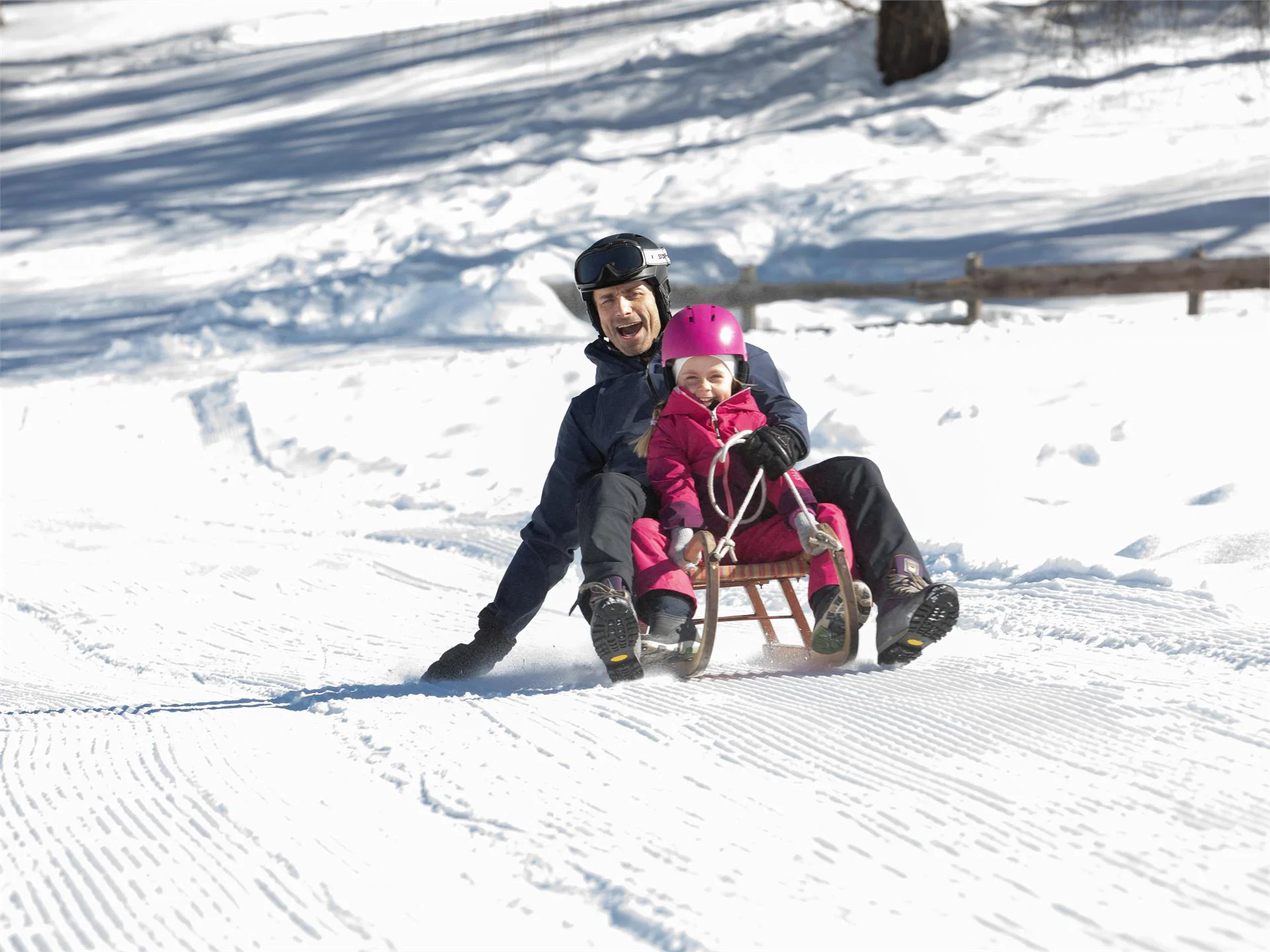 Sledding trail Leadner Alm Vöran/Verano 2 suedtirol.info