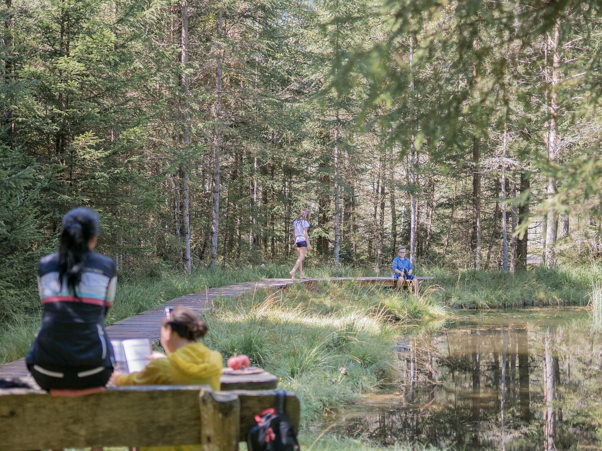 Tour in bicicletta per famiglie al biotopo Rasner Möser - Regione dolomitica Plan de Corones - #4 - suedtirol.info