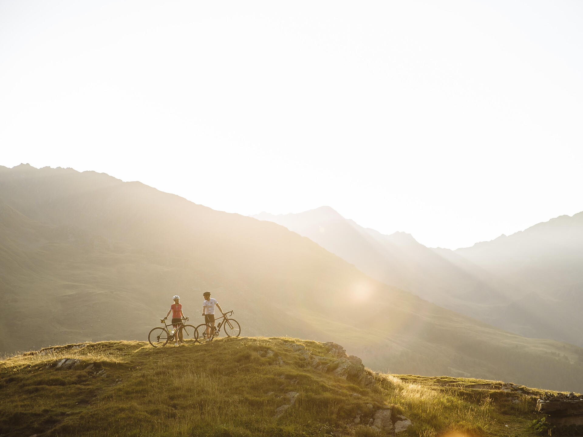 Cycling at Dorf Tirol