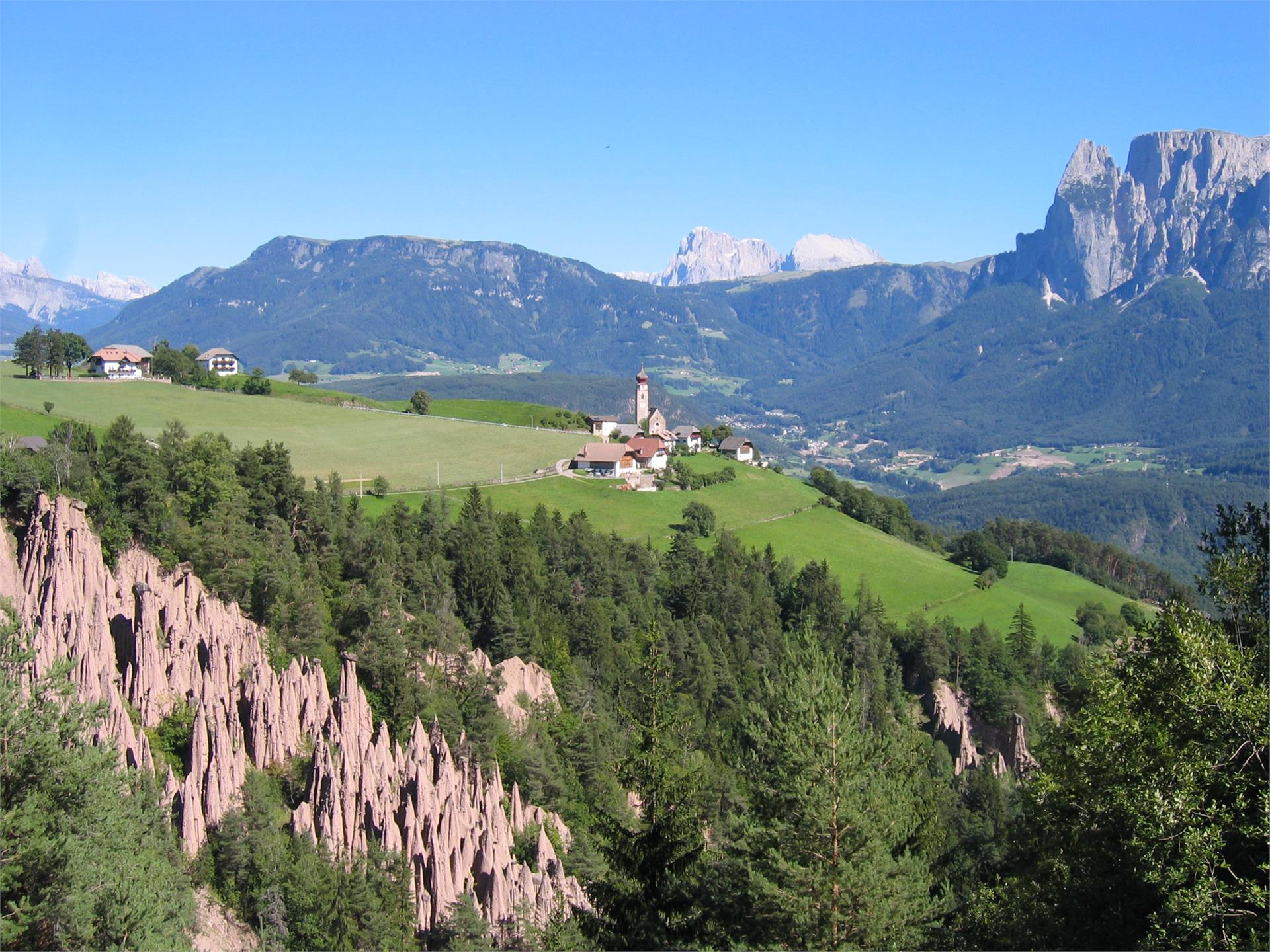 Renon/Ritten: From Collalbo/Klobenstein to the Earth Pyramids Ritten/Renon 1 suedtirol.info