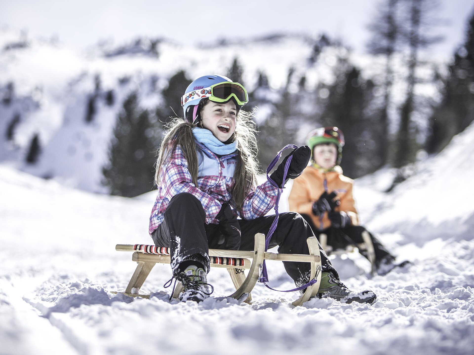 Sledding Speikboden