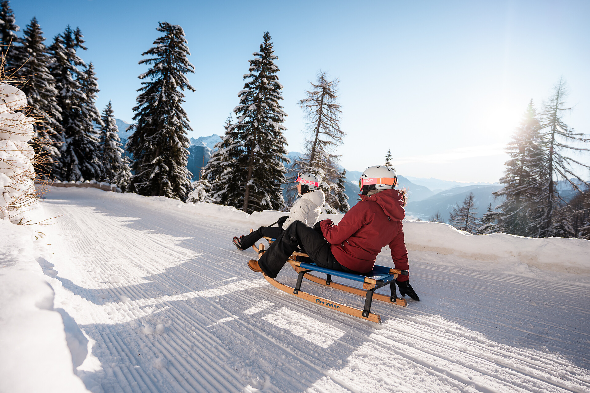 Pista da slittino a Monte Cavallo - Vipiteno e dintorni - #1 - suedtirol.info