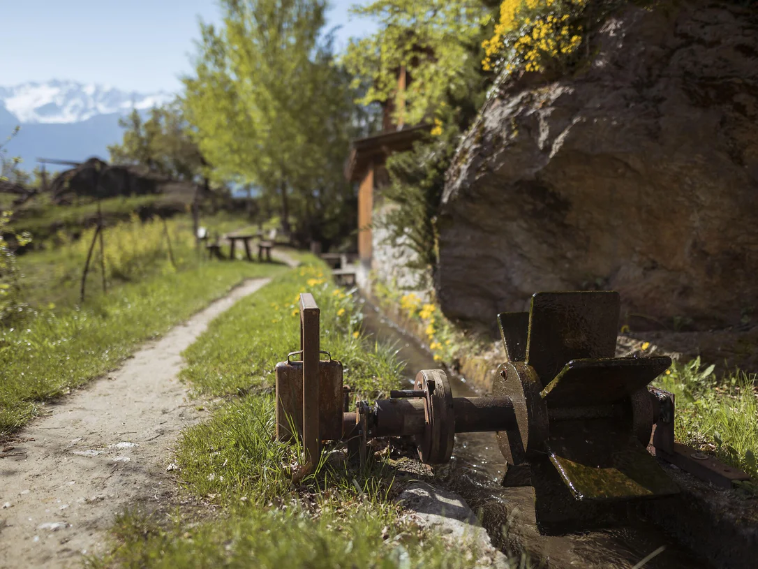 Sentieri delle rogge di Ciardes e Stava