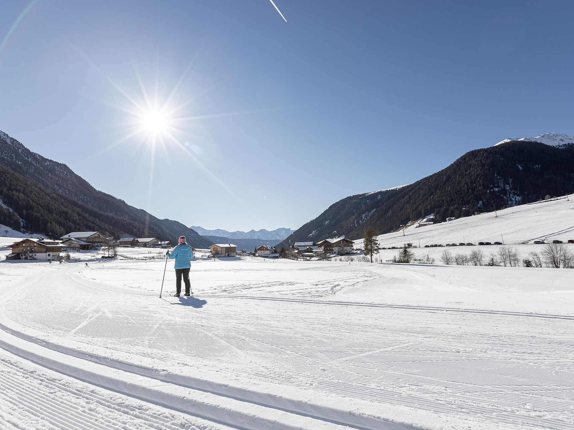 Section cross country track Val Casies Valley: circuit Mooswald trail S. Maddalena 2.5 km -  - #1 - suedtirol.info