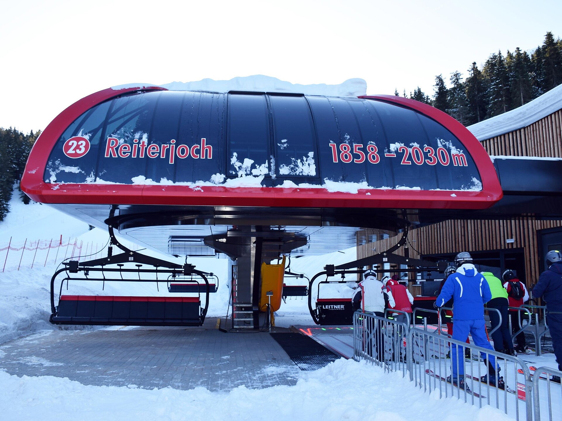 Chair lift Reiterjoch