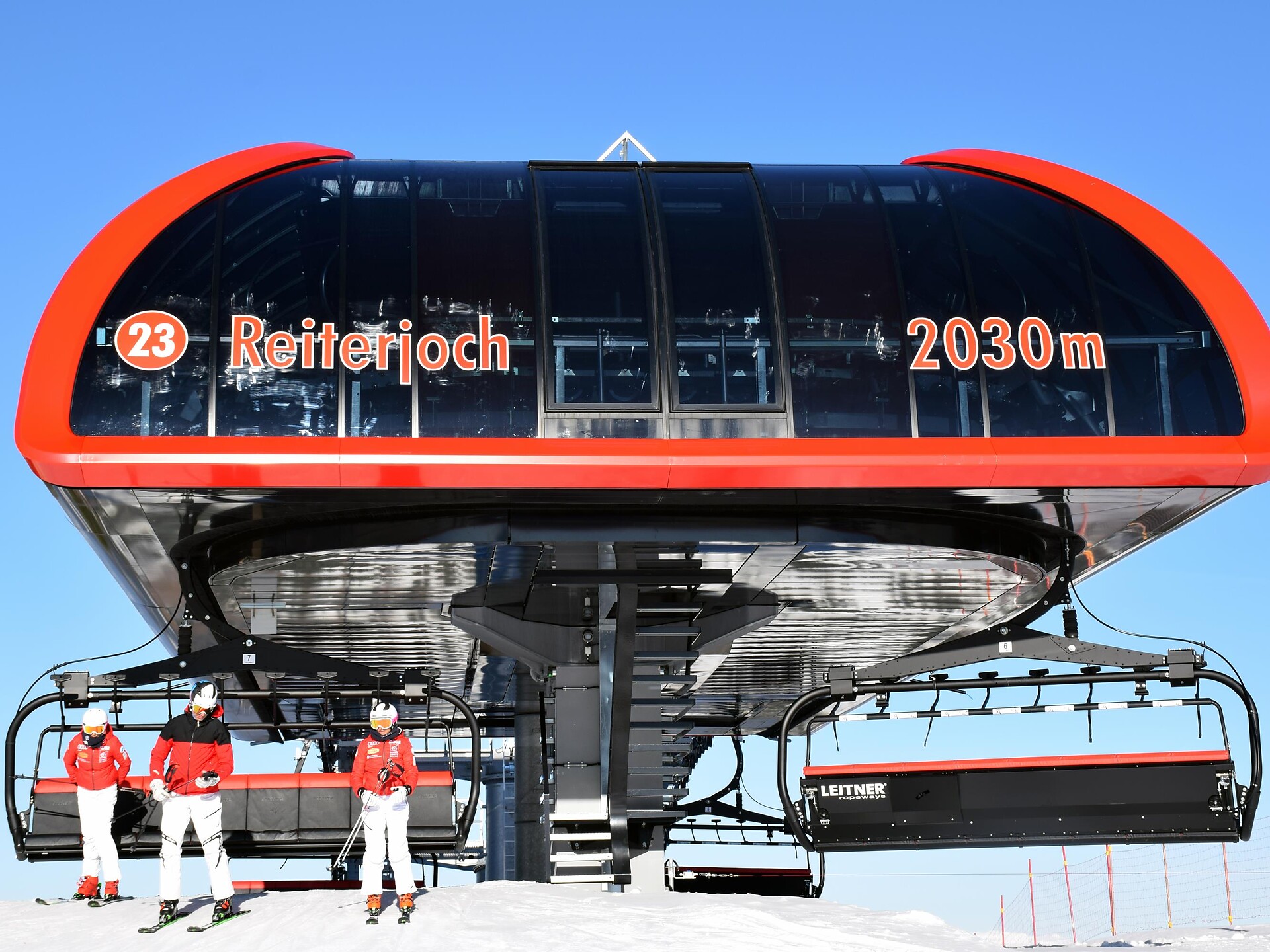 Chair lift Reiterjoch