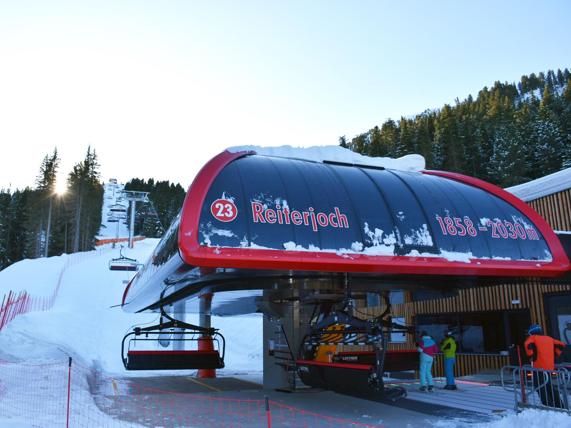 Chair lift Reiterjoch